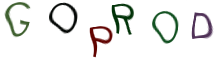 Captcha Image: you will need to recognize the text in it.