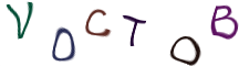 Captcha Image: you will need to recognize the text in it.