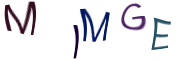 Captcha Image: you will need to recognize the text in it.
