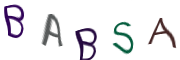 Captcha Image: you will need to recognize the text in it.